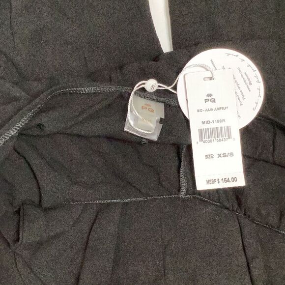New. PQ black jumpsuit. XS/S. Retails $154 - Picture 6 of 7